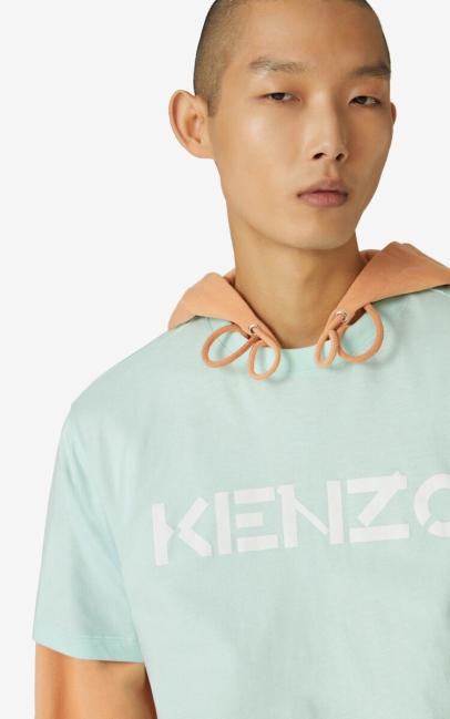 Kenzo Men Kenzo Logo T-shirt Mint
